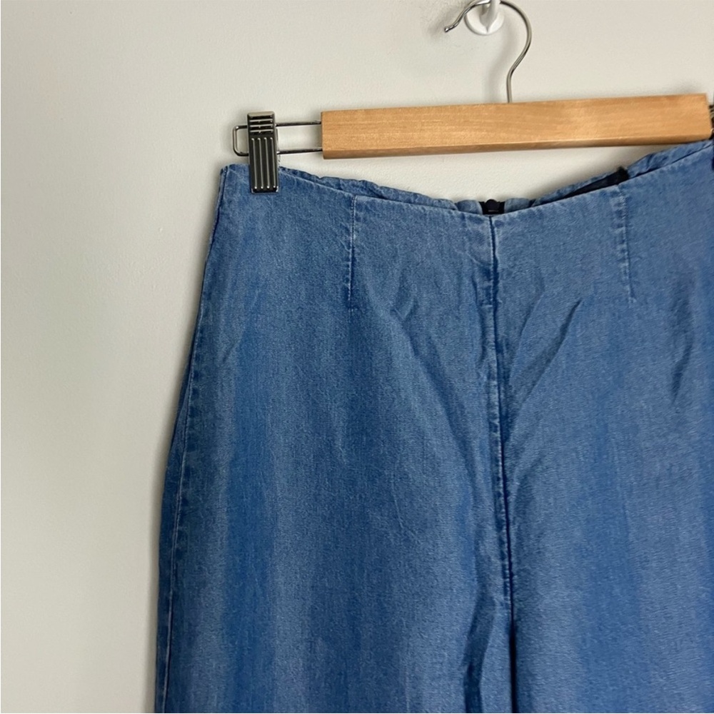 Reformation Blue "Clover" Pants/Slacks - Picture 6 of 9